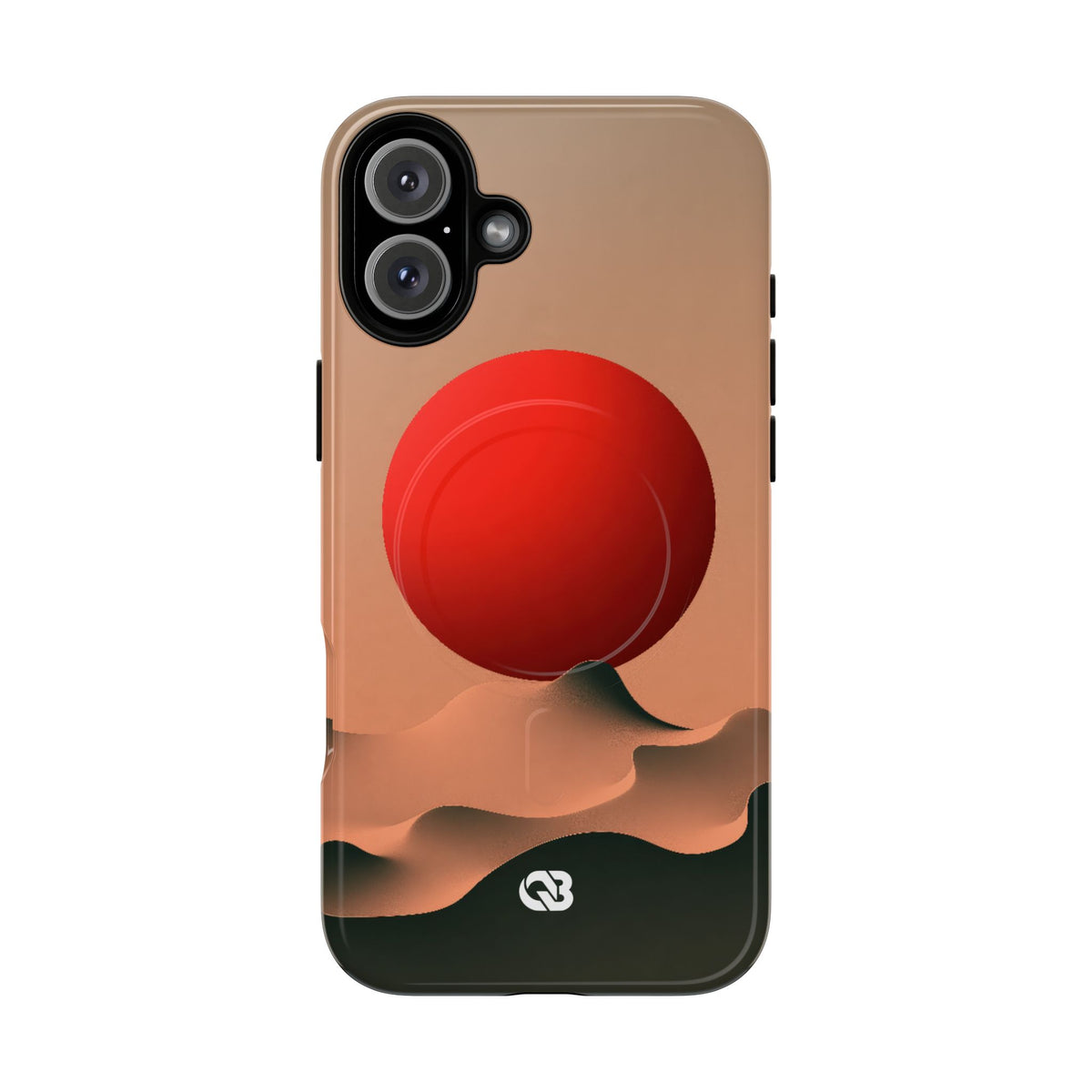 Crimson Sol Ridge · Tough 2.0 Magnetic Phone Case for iPhone · Red