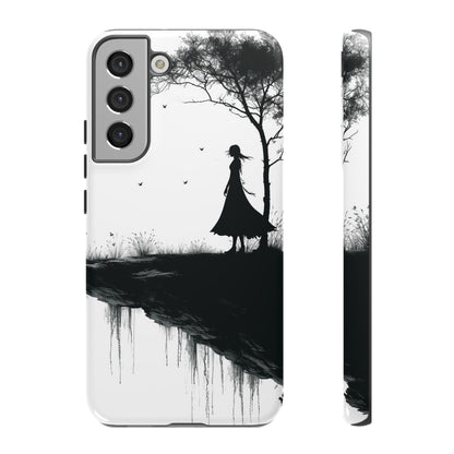 Cliffside Silhouette Samsung S22 Plus Case - Tough
