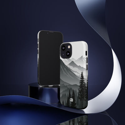 Alpine Horizon · Tough Phone Case for iPhone · Black