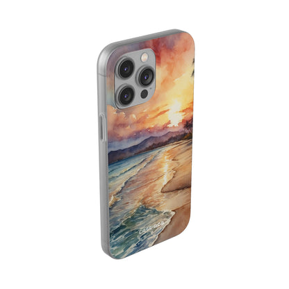 Sunset Reflection iPhone 14 Pro Max Case - Soft