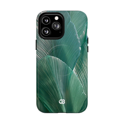 Translucent Fan Palm · Tough 2.0 Magnetic Phone Case for iPhone · Teal