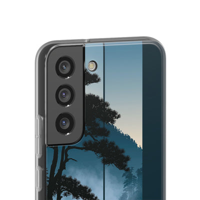 Blue Lite Phone Case for Samsung - Kyoto Mist Pine