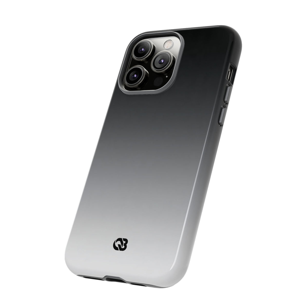 Noir Ombre Fade · Tough Phone Case for iPhone · Black