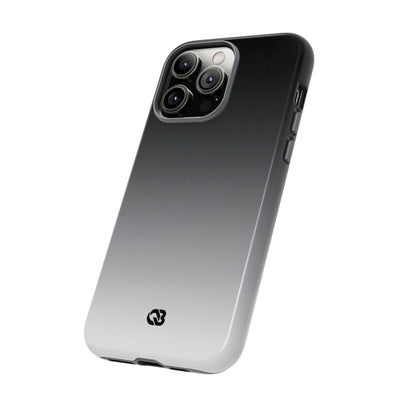 Noir Ombre Fade · Tough Phone Case for iPhone · Black