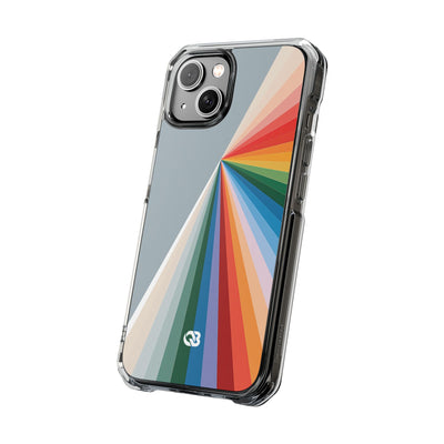Grey Impact MagSafe Phone Case for iPhone - Slate Prism Burst