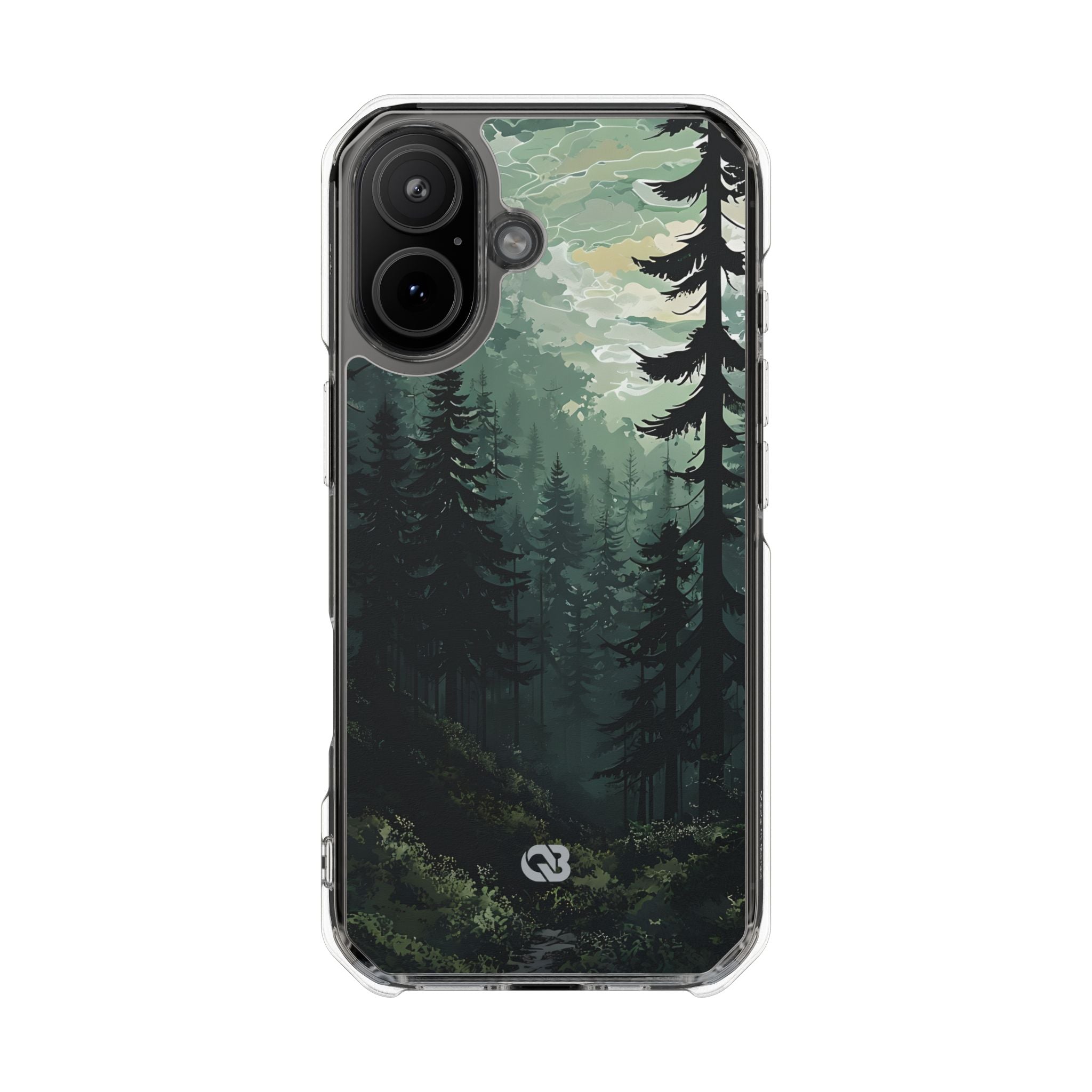 Misty Pine Shadow · Impact Phone Case for iPhone · Magsafe