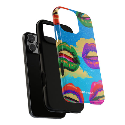 Bunte Lipscape iPhone 16 Pro Max Case - Tough