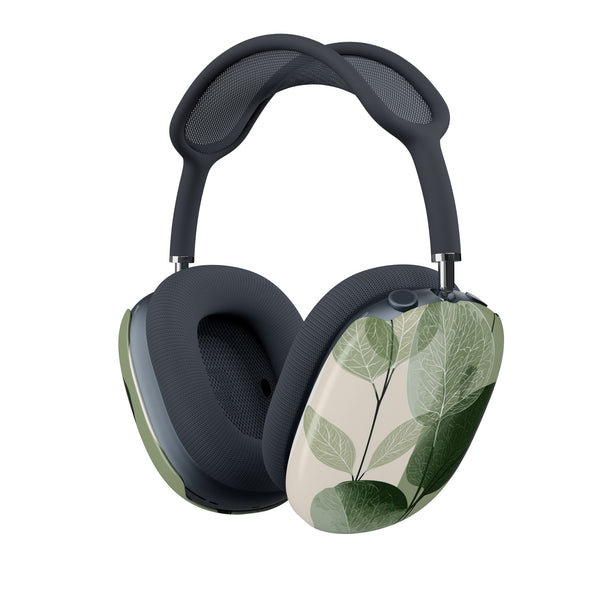 Layered Eucalyptus Study · Hard Case for AirPods Max · Green