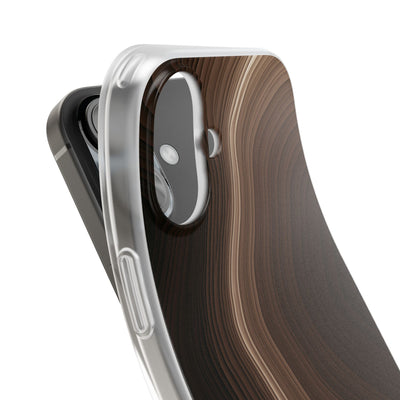 Brown Lite Phone Case for iPhone - Bronzed Canyon Relief