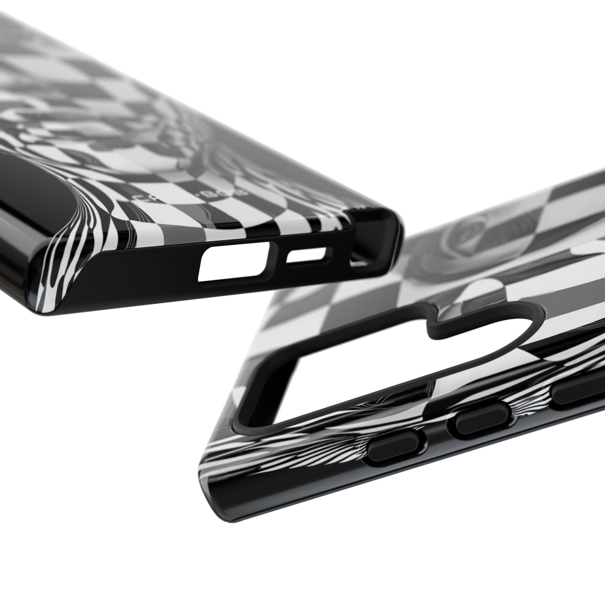 Checkered Face Samsung S24 Ultra Case - Tough