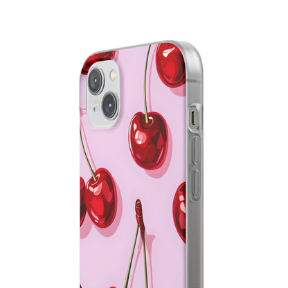 Glossy Cherry Burst iPhone 14 Plus Case - Soft - CASE•BOB