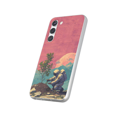 Lunar Pastel Bloom · Soft Phone Case for Samsung
