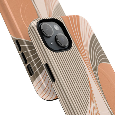 Orange Tough 2.0 Magsafe Phone Case for iPhone - Desert Arc Horizon