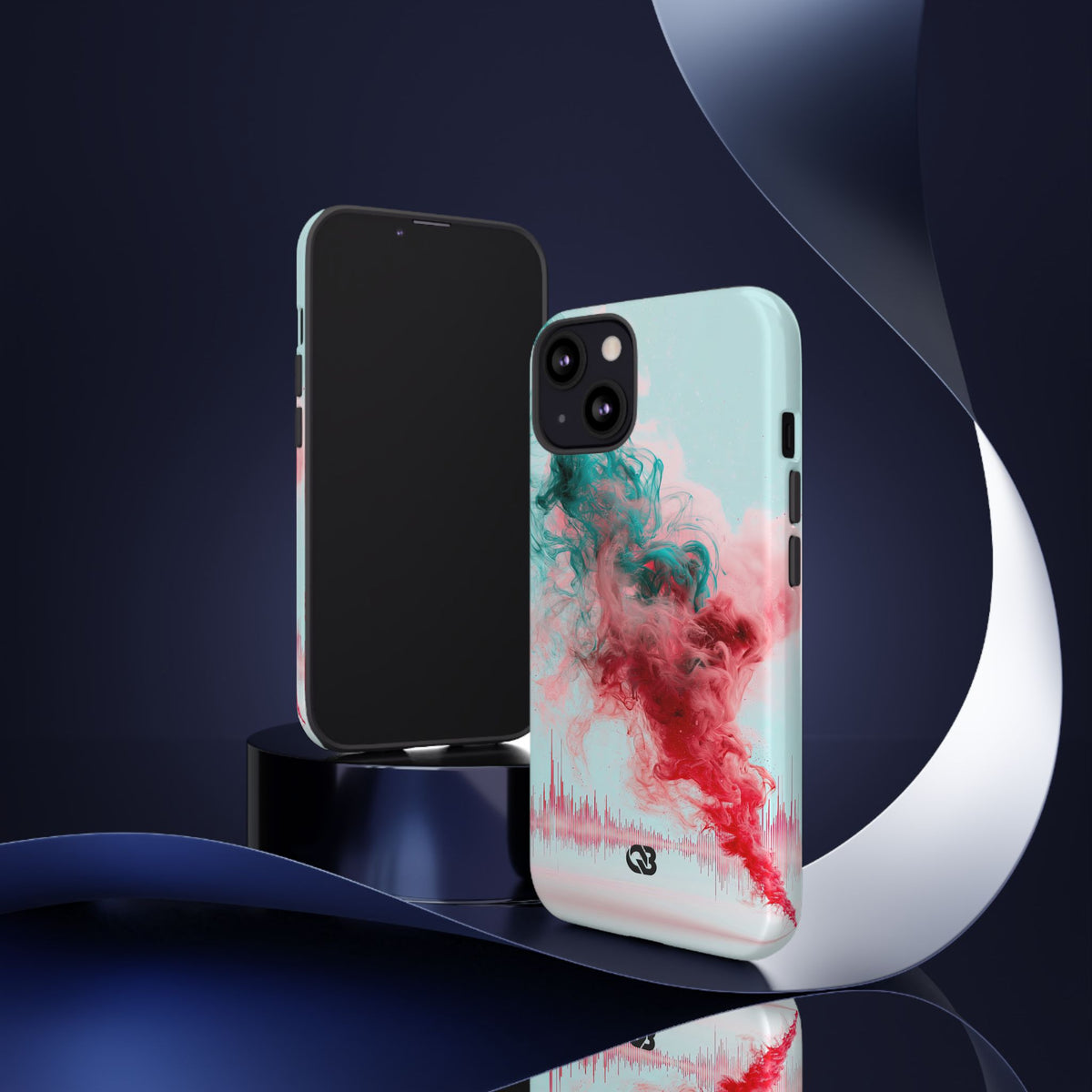 Sonic Bloom · Tough Phone Case for iPhone · Red