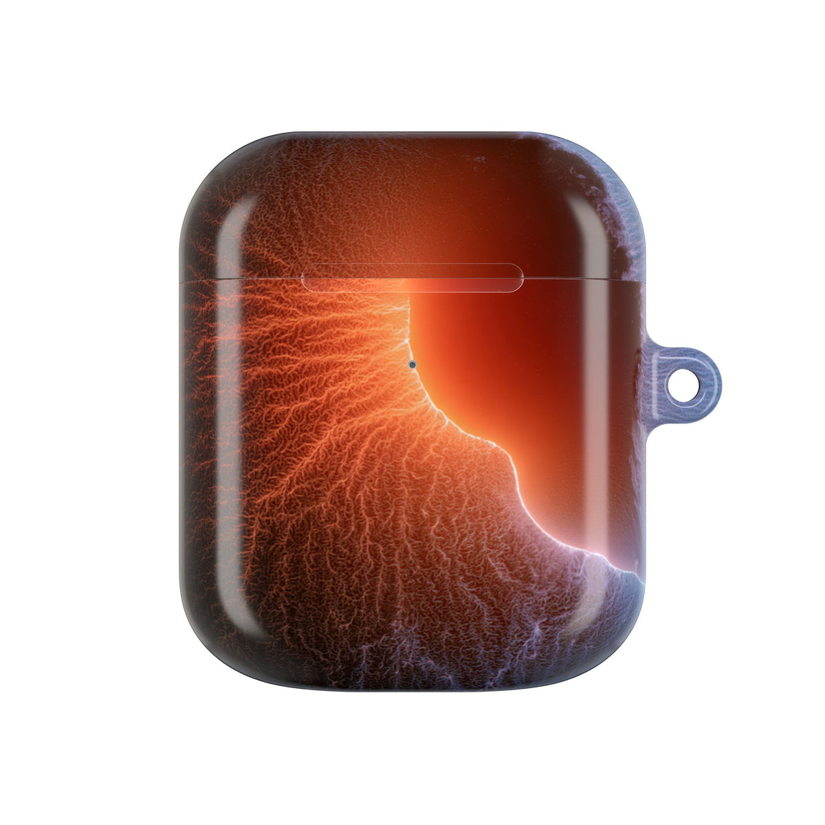 Thermal Aura Pulse · Hard Case for AirPods & AirPods Pro · Blue