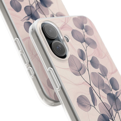 Ethereal Indigo Eucalyptus · Soft Phone Case for iPhone