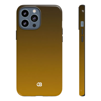 Golden Umber · Tough Phone Case for iPhone · Gold