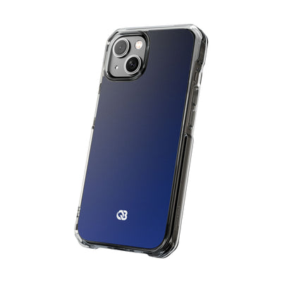 Blue Impact MagSafe Phone Case for iPhone - Midnight Cobalt Fade