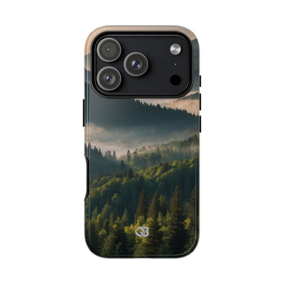 Foggy Mountain Ridge · Tough Phone Case for iPhone