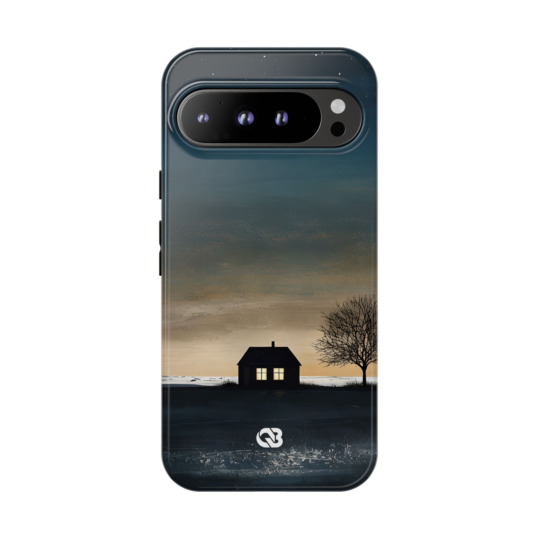 Midnight Cabin Glow · Tough Phone Case for Google Pixel