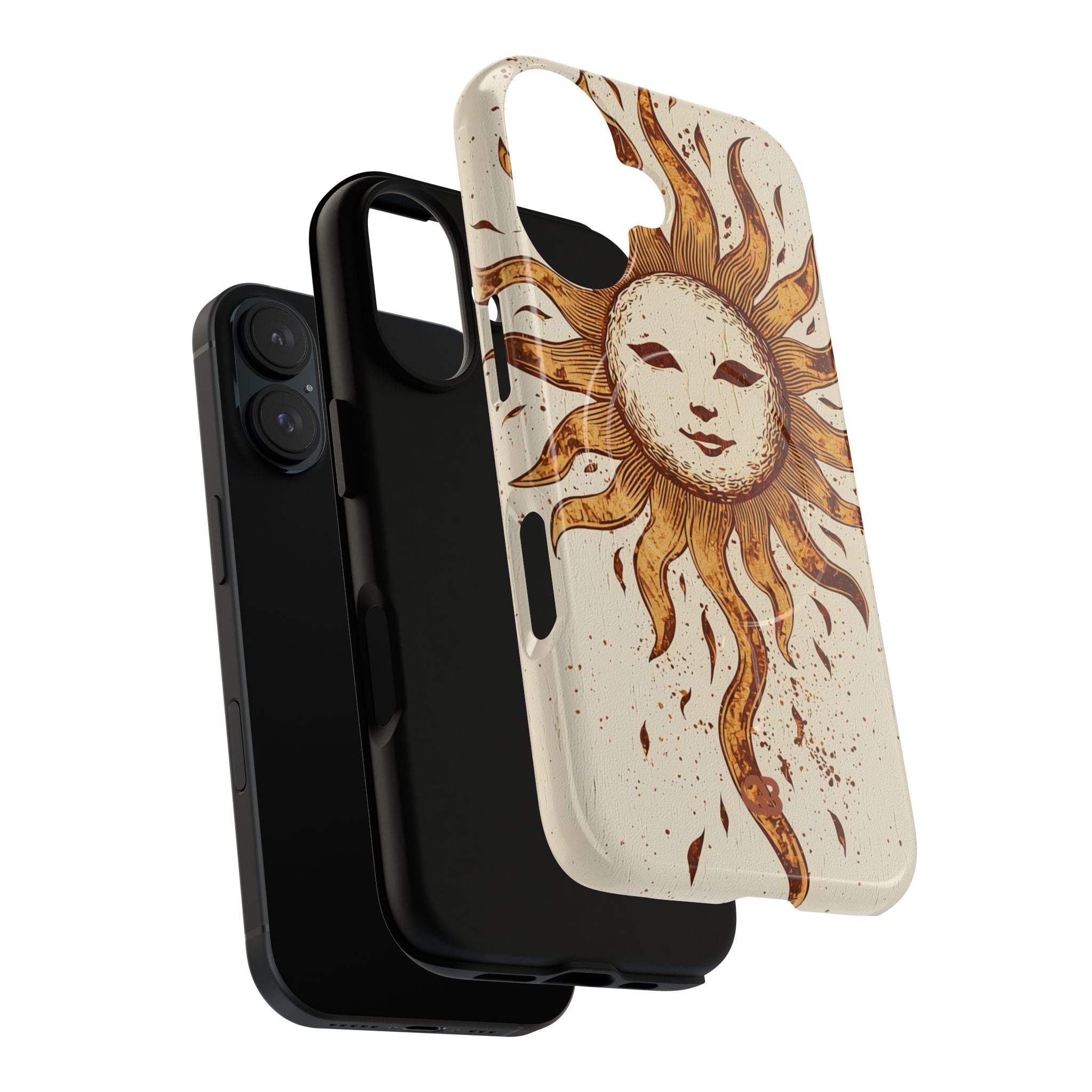 Rustic Solar Mask · Tough+ Phone Case for iPhone · Magsafe
