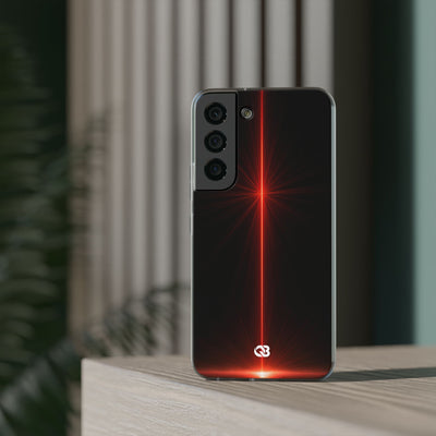 Red Lite Phone Case for Samsung - Crimson Flare Vector