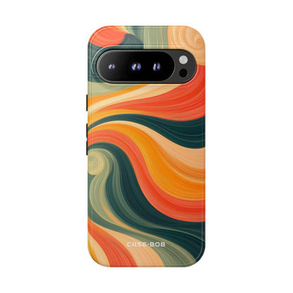 Swirling Ember Google Pixel 9 Pro Case - Tough