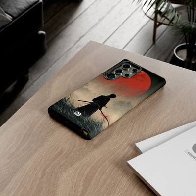 Crimson Moon Ronin · Tough Phone Case for Samsung · Red