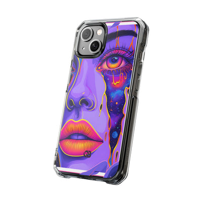 Violet Cosmic Gaze · Impact Custodia per iPhone · Magsafe