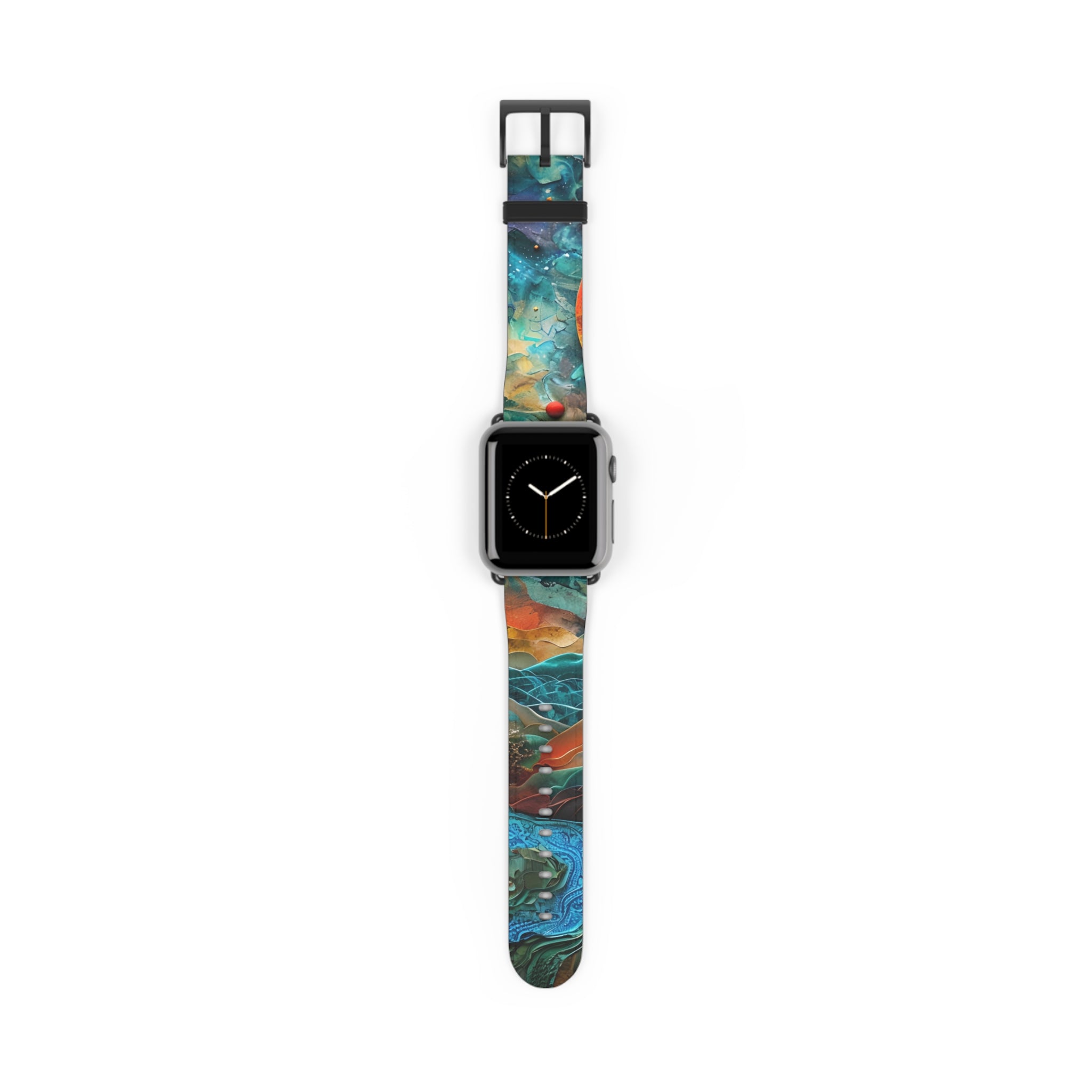 Solar Orbit Orange - Watch Band