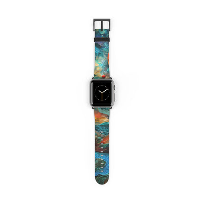 Solar Orbit Orange - Watch Band