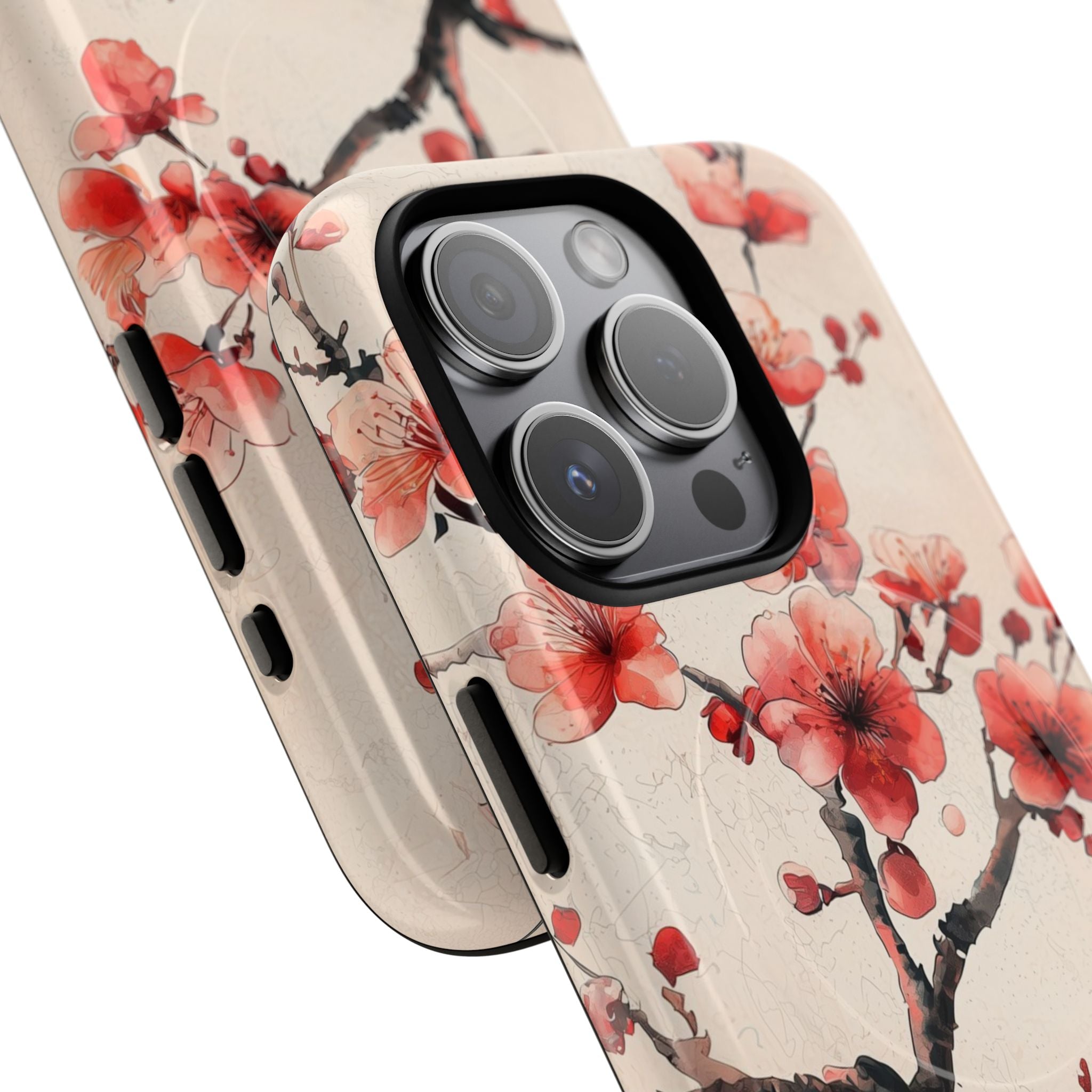 Blossom Shadow iPhone 15 Pro Case - Tough+