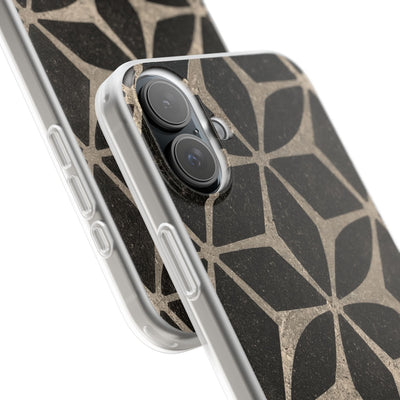 Concrete Mosaic Star · Lite Phone Case for iPhone ·  Black