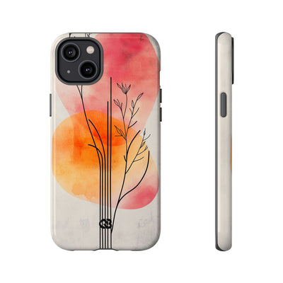 Crimson Bloom Lineage · Tough Phone Case for iPhone