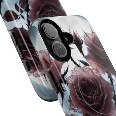 Lunar Lace Petals · Tough+ Handyhülle für iPhone · Magsafe