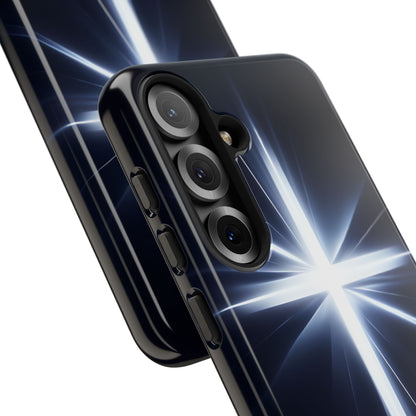 Glowing Crossburst Samsung S25 Case - Tough