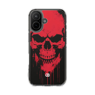 Crimson Street Skull · Impact Phone Case for iPhone · Magsafe