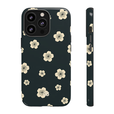 Midnight Sakura Bloom · Tough Phone Case for iPhone · Black