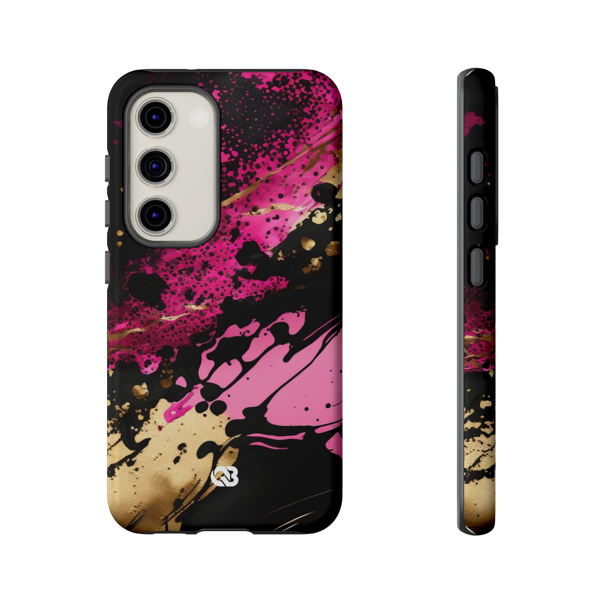 Magenta Liquid Gold · Tough Phone Case for Samsung