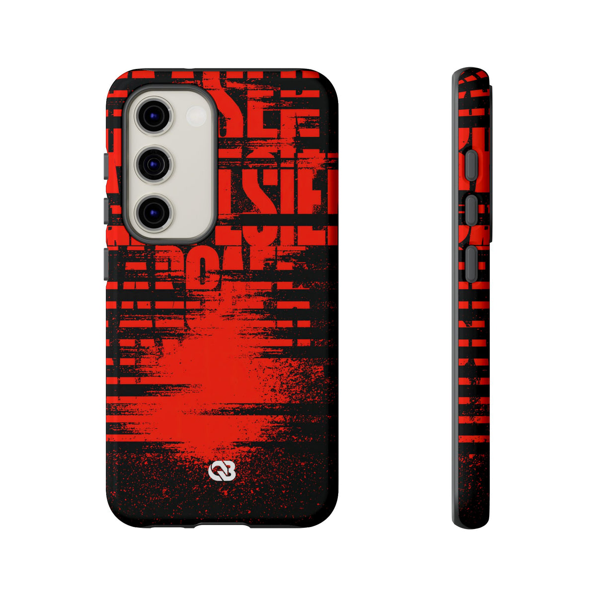 Crimson Redaction · Tough Phone Case for Samsung · Black