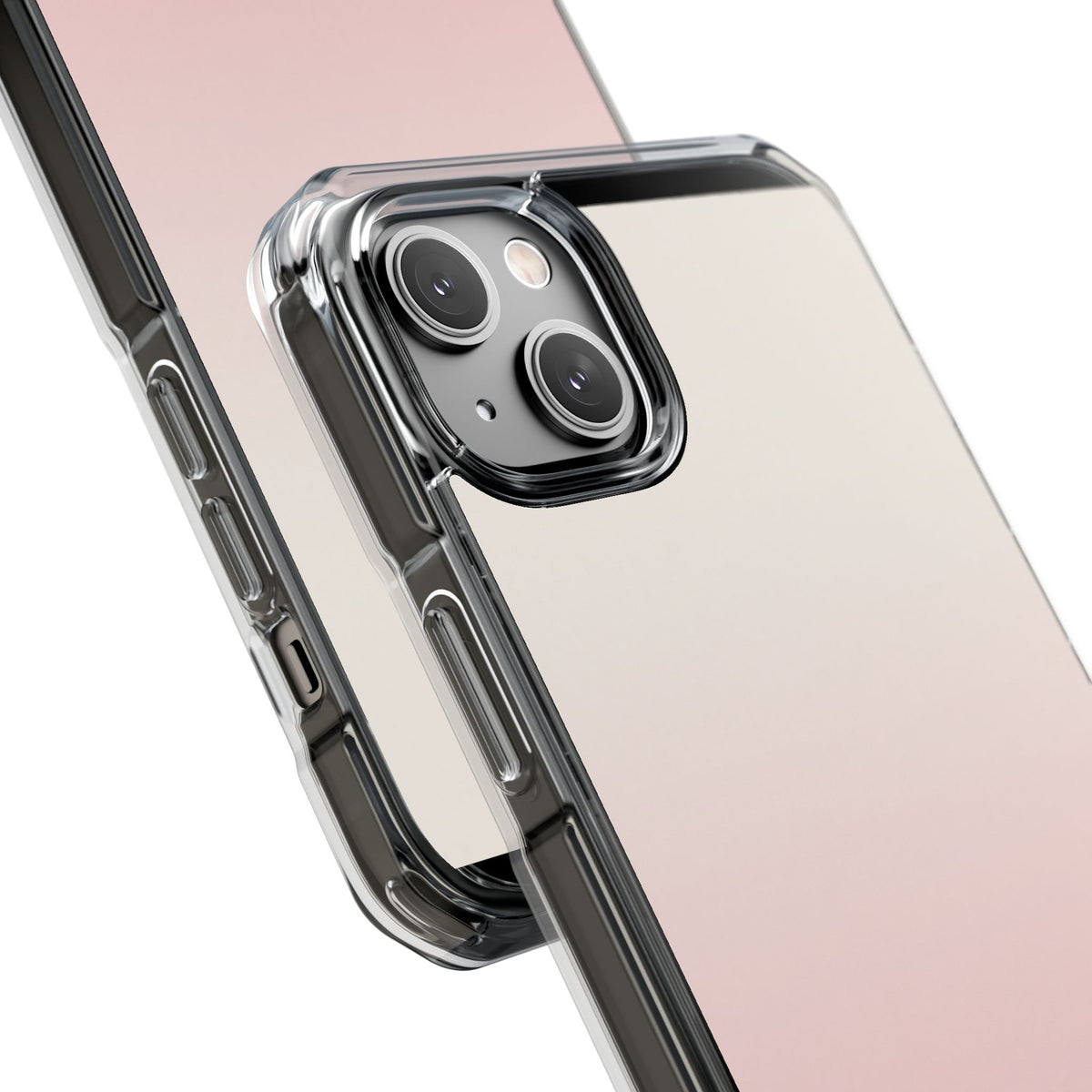 Blush Horizon · Clear Impact Magnetic Phone Case for iPhone ·  Pink