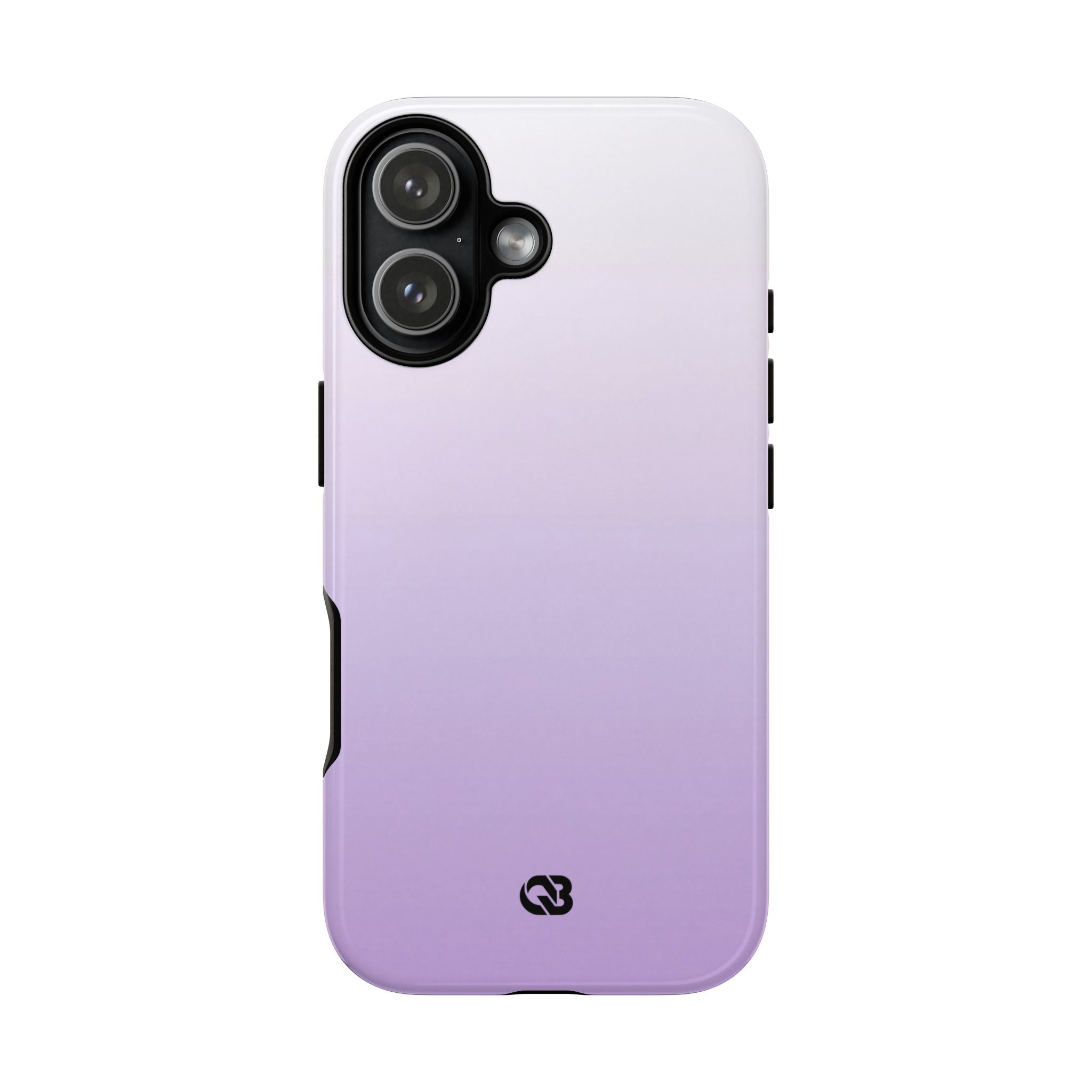 Purple Tough Phone Case for iPhone - Frosted Lavender Fade