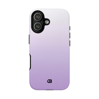 Purple Tough Phone Case for iPhone - Frosted Lavender Fade