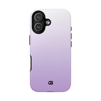 Purple Tough Phone Case for iPhone - Frosted Lavender Fade