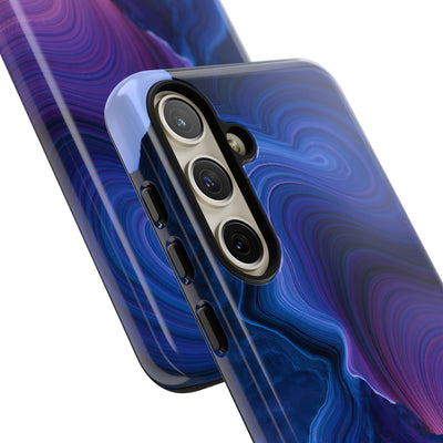 Radiant Strata · Tough Phone Case for Samsung · Blue