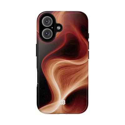 Solar Ember Flow · Tough Phone Case for iPhone · Orange