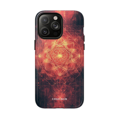 Radiant Mandala iPhone 14 Pro Max -kovaus - Tough+