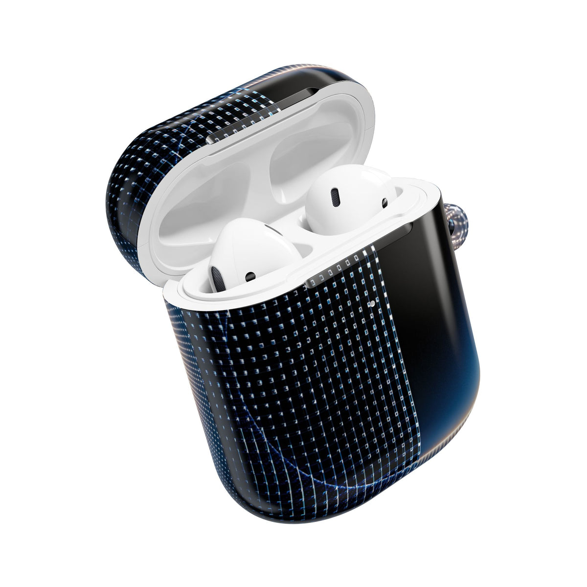Luminous Meridian · Hard Case for AirPods & AirPods Pro · Black