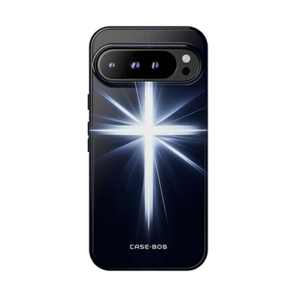 Glowing Crossburst Google Pixel 9 Pro XL Case - Tough