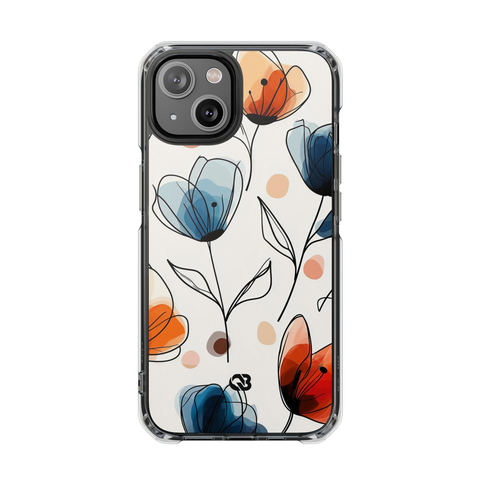 Ink Watercolor Tulips · Impact Phone Case for iPhone · Magsafe